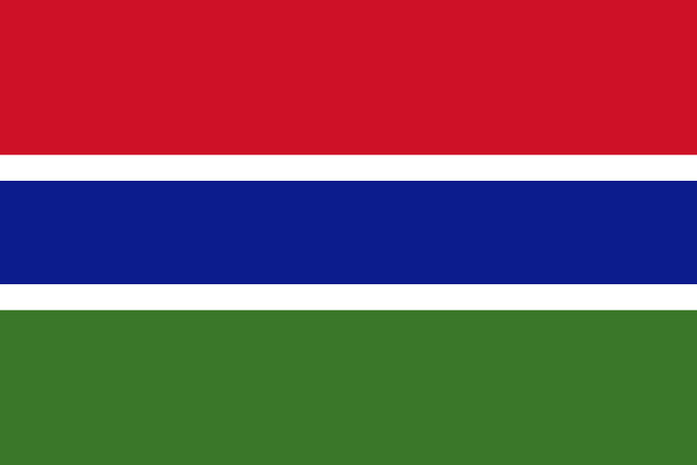 Gambia, The flag