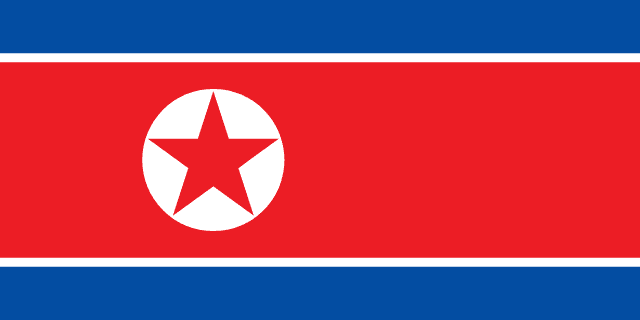 Korea, Dem. People's Rep. flag