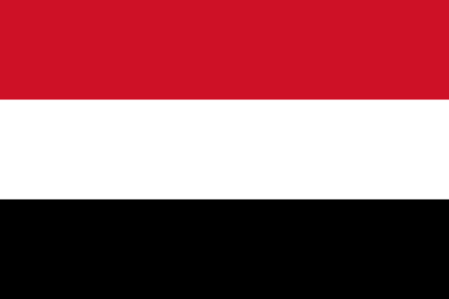 Yemen, Rep. flag
